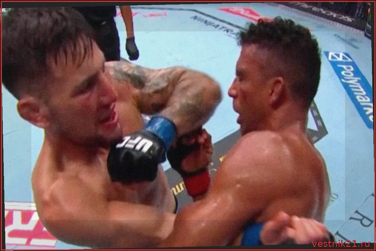 UFC 330: Эстебан Рибовичс нокаутировал Эдсона Барбозу